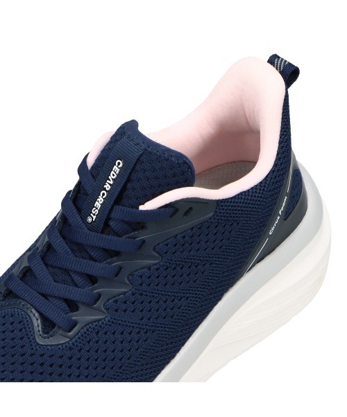 CEDAR CREST(セダークレスト )の「【CEDAR CREST】厚底 高反発クッションソールスニーカー 幅広 3E【23.0cm~24.5cm】(スニーカー・レディース・サックスブルー/ネイビー/ベージュ/ブラック×ホワイト/ワインレッド/ダークベージュ・23.0cm/23.5cm/24.0cm/24.5cm/25.0cm)」の21枚目の写真