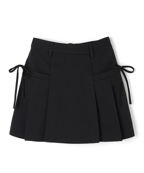 high waist box pleats mini skirt/ハイウエストボックスプリーツミニ