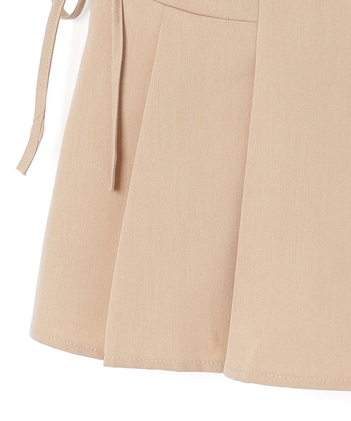 high waist box pleats mini skirt/ハイウエストボックスプリーツミニ