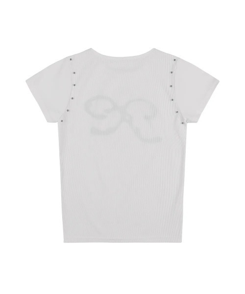 tシャツ A'GEM/9 × .kom 「 FANCY CLUB/ファンシークラブ」 ETERNAL STUD TEE/エターナル スタッド TEE A'GEM/9 × .kom 『 FANCY CLUB/ファンシークラブ』 ETERNAL STUD