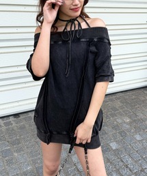 SPIRALGIRL | チョーカーピグメントワンピース(ワンピース)