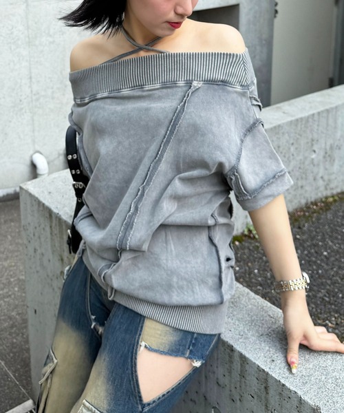 【新品未開封】スパイラルガール チョーカーピグメントオーバーチュニック SPIRALGIRL スパイラルガール チョーカーピグメントオーバー