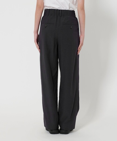 BEAUTY&YOUTH UNITED ARROWS（ビューティーアンドユースユナイテッドアローズ）の「セルロースブレンド バックゴム ワイドパンツ（その他パンツ・レディース・ナチュラル/ダークグレー/ブラック/クリーム・XS/L/M/S）」の19枚目の写真