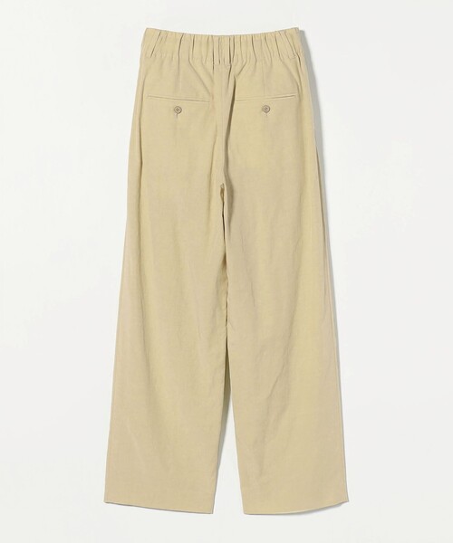 BEAUTY&YOUTH UNITED ARROWS（ビューティーアンドユースユナイテッドアローズ）の「セルロースブレンド バックゴム ワイドパンツ（その他パンツ・レディース・ナチュラル/ダークグレー/ブラック/クリーム・XS/L/M/S）」の21枚目の写真