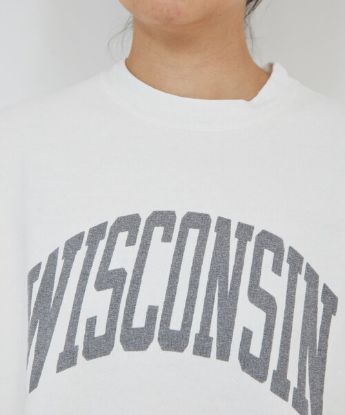 GALLARDAGALANTE(ガリャルダガランテ)の「【REMIRELIEF】ヴィンテージ風スウェット(パーカー・レディース・オフホワイト/グレー・MEDIUM)」の20枚目の写真