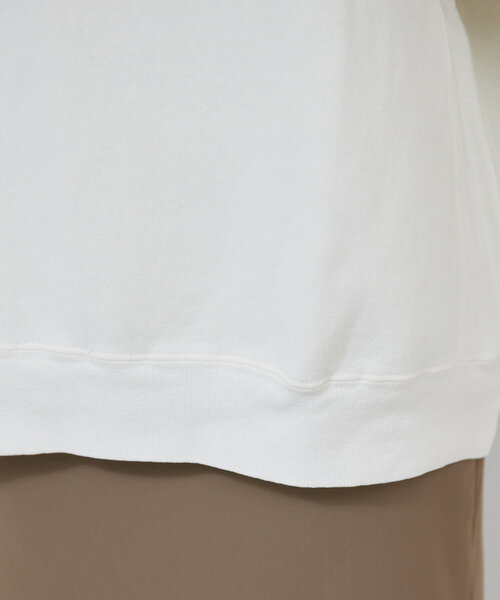 GALLARDAGALANTE(ガリャルダガランテ)の「【REMIRELIEF】ヴィンテージ風スウェット(パーカー・レディース・オフホワイト/グレー・MEDIUM)」の22枚目の写真