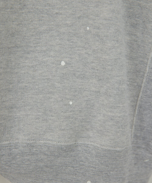 GALLARDAGALANTE(ガリャルダガランテ)の「【REMIRELIEF】ヴィンテージ風スウェット(パーカー・レディース・オフホワイト/グレー・MEDIUM)」の13枚目の写真