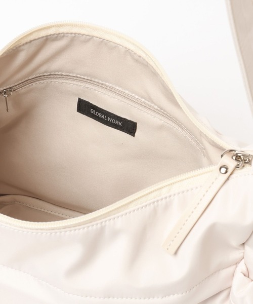 GLOBAL WORK（グローバルワーク）の「撥水軽量7ポケットミニショルダー/308502（ショルダーバッグ・レディース・グレー/ブラック/アイボリー・FREE）」の13枚目の写真