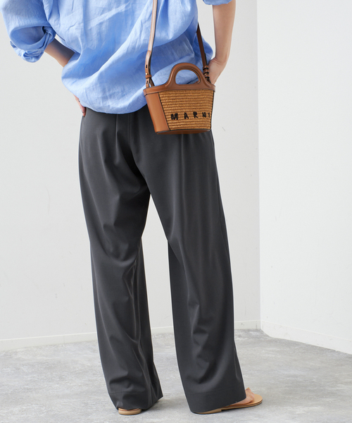 Spick and Span ドライストレッチイージーパンツ 34
