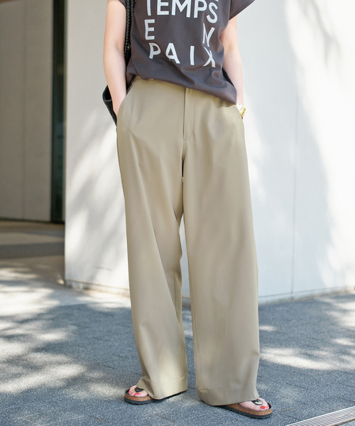 スピックアンドスパン 今季 追加》ドライストレッチイージーパンツ（その他パンツ）｜Spick & Span