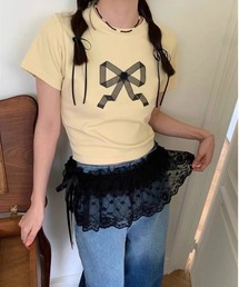 DAESE TOKYO（デセトウキョウ）の「『DAESE TOKYO/デセトウキョウ』フリルラップミニスカート【Y】（スカート）」