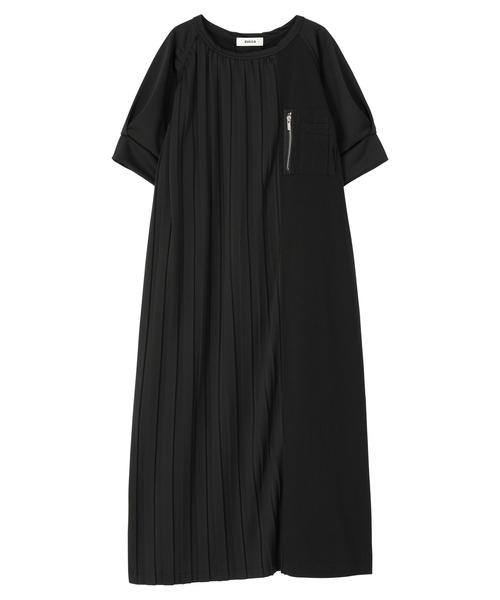 ZUCCAのワンピース ZUCCa / S ウーリッシュポンチ / ワンピース(M black(26)): SALE