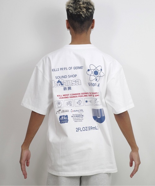 balansa(バランサ)の「S/S TEE | SOUND SHOP balansa × ASTRO BOY(Tシャツ/カットソー・メンズ・ホワイト/ブラック・MEDIUM/LARGE/X-LARGE)」の4枚目の写真