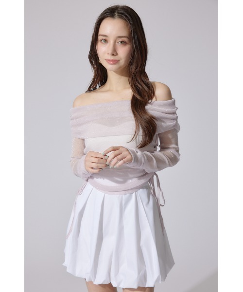 rienda - 今期オフショルトップス rienda｜オフショルレディーシアートップス | Rakuten Fashion