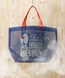 A.M.S.（エーエムエス）の「ディズニーキャラクターズ 大容量 メッシュ トートバッグ スパバッグ（ベイマックス・オラフ）（バス/トイレグッズ）」