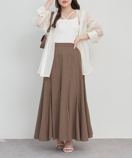 Remind me and forever(リマインドミーアンドフォーエバー)の「夏の定番アイテム、シアーBIGシャツ(シャツ/ブラウス・レディース・アイボリー/ブルー/イエロー/ピンク/サックスブルー/ミント/ピンク系その他・FREE)」の16枚目の写真