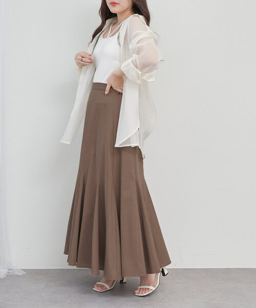 Remind me and forever(リマインドミーアンドフォーエバー)の「夏の定番アイテム、シアーBIGシャツ(シャツ/ブラウス・レディース・アイボリー/ブルー/イエロー/ピンク/サックスブルー/ミント/ピンク系その他・FREE)」の17枚目の写真