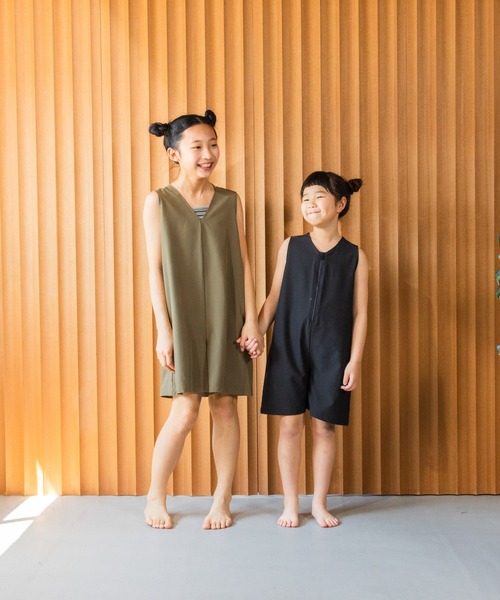 LOWRYS FARM(ローリーズファーム)の「【140-150サイズ】SWIMオールインワン 323891(水着・キッズ・ブラック/カーキ・140cm/150cm)」の14枚目の写真