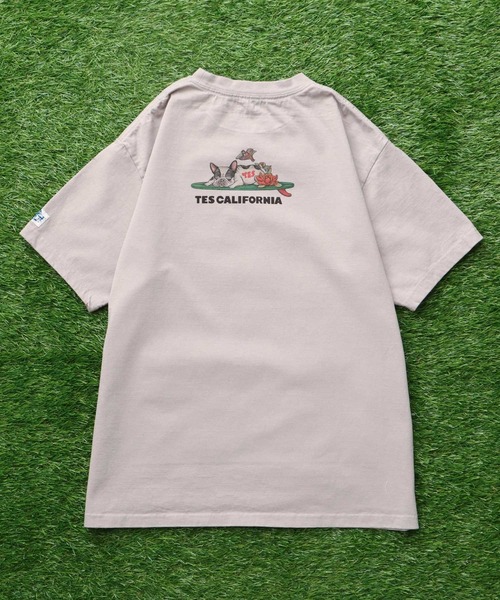 Tシャツ・カットソー [NIIER NOR] CROSS ROSE RAGLAN TEE CROSS ROSE RAGLAN TEE_IVORY - 감도 깊은 취향 셀렉트샵 29CM