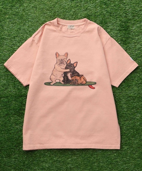 Tシャツ・カットソー [NIIER NOR] CROSS ROSE RAGLAN TEE NIIER NOR CROSS ROSE RAGLAN TEE