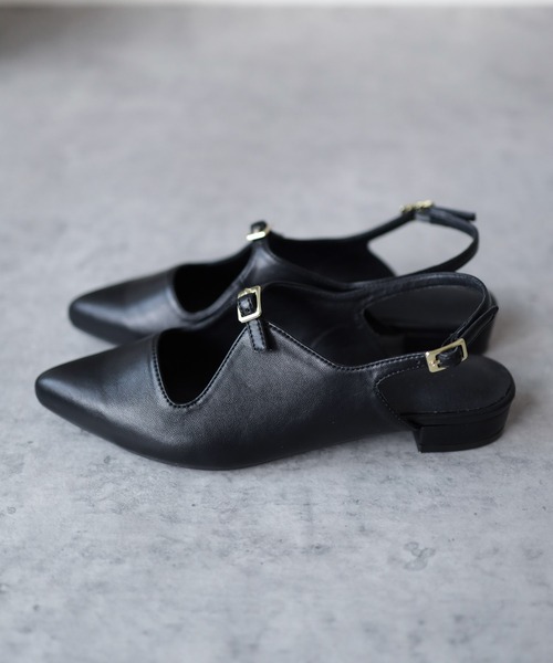 Dior 黒 ポインテッドトゥ サンダル