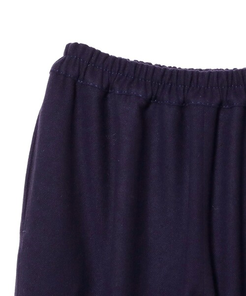 fennica(フェニカ)の「homspun / パウダーフラノ ギャザー パンツ(その他パンツ・レディース・パープル・MEDIUM)」の3枚目の写真