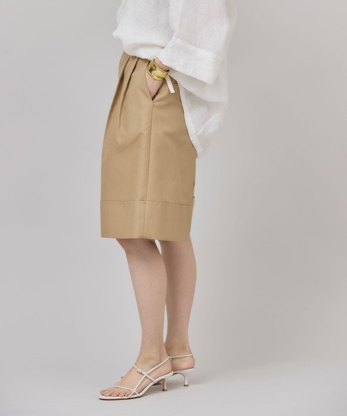 Curensology 25SS コットンニーレングスワイドパンツ Curensology｜コットンニーレングスワイドパンツ | Rakuten