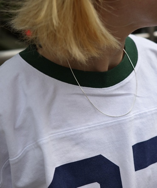 LAVER(ラバー)の「LAVER/ラバー CR31 CHAIN NECKLACE ネックレス(ネックレス・レディース・シルバー・F)」の7枚目の写真