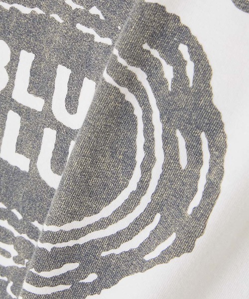 BLUE BLUE(ブルーブルー)の「HT400 SEAL ショートスリーブ Tシャツ(Tシャツ/カットソー・メンズ・ホワイト/ライトグリーン・SMALL/MEDIUM/LARGE/X-LARGE)」の9枚目の写真