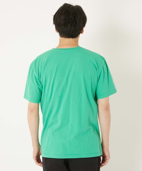 BLUE BLUE(ブルーブルー)の「HT400 SEAL ショートスリーブ Tシャツ(Tシャツ/カットソー・メンズ・ホワイト/ライトグリーン・SMALL/MEDIUM/LARGE/X-LARGE)」の18枚目の写真