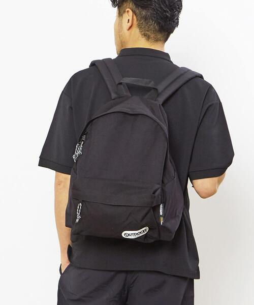 OUTDOOR PRODUCTS(アウトドアプロダクツ)の「【OUTDOOR PRODUCTS/アウトドアプロダクツ】デイパック | 452U MIDEIUM SOLID(バックパック/リュック・メンズ・ブラック/ベージュ/ネイビー/グリーン/ブルー・9)」の2枚目の写真