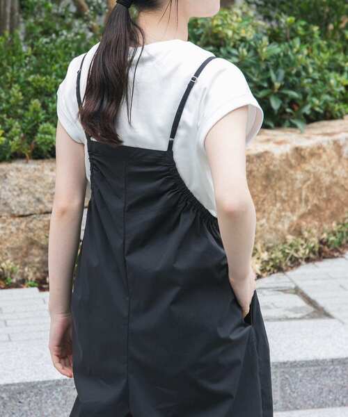 FORK&SPOON（フォークアンドスプーン）の「FORK&SPOON　イスラエルピマダブルフェイスTシャツ（Tシャツ/カットソー・レディース・ブラウン/ブラック/オフホワイト/ブルー・1）」の7枚目の写真