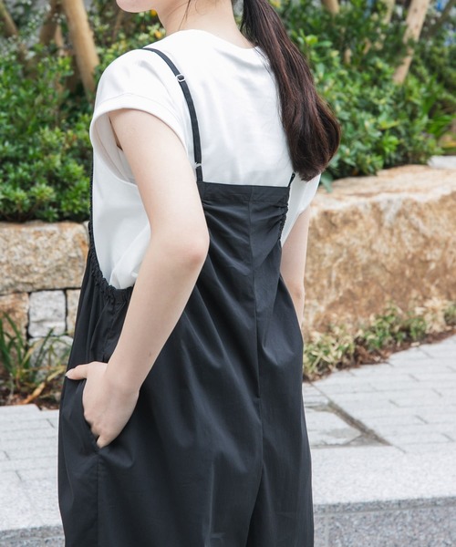 FORK&SPOON（フォークアンドスプーン）の「FORK&SPOON　イスラエルピマダブルフェイスTシャツ（Tシャツ/カットソー・レディース・ブラウン/ブラック/オフホワイト/ブルー・1）」の9枚目の写真