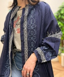 Right-on | 【HONEYSUCKLE ROSE】刺繍ワンピース(シャツワンピース)