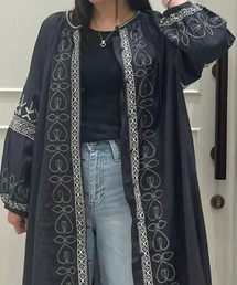 Right-on | 【HONEYSUCKLE ROSE】刺繍ワンピース(シャツワンピース)