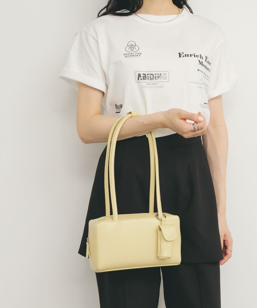 KBF(ケイビーエフ)の「リップケース付きショルダーBAG(ショルダーバッグ・レディース・ブラック/アイボリー/イエロー・ONE)」の10枚目の写真