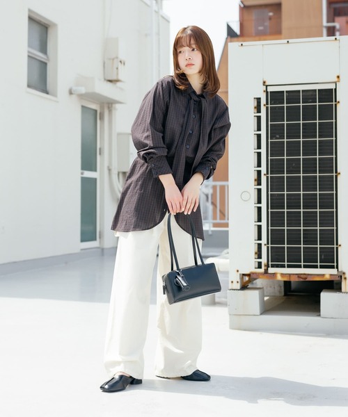 KBF(ケイビーエフ)の「リップケース付きショルダーBAG(ショルダーバッグ・レディース・ブラック/アイボリー/イエロー・ONE)」の19枚目の写真