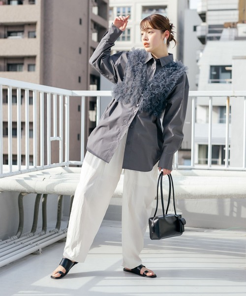 KBF(ケイビーエフ)の「リップケース付きショルダーBAG(ショルダーバッグ・レディース・ブラック/アイボリー/イエロー・ONE)」の20枚目の写真