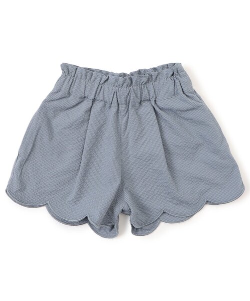 BREEZE(ブリーズ)の「【ジュニア対応】水陸両用スカラップショートパンツ(その他パンツ・キッズ・チャコール/ピンク/ブルー/アイボリー・80/90/110/130/140/120/100)」の1枚目の写真