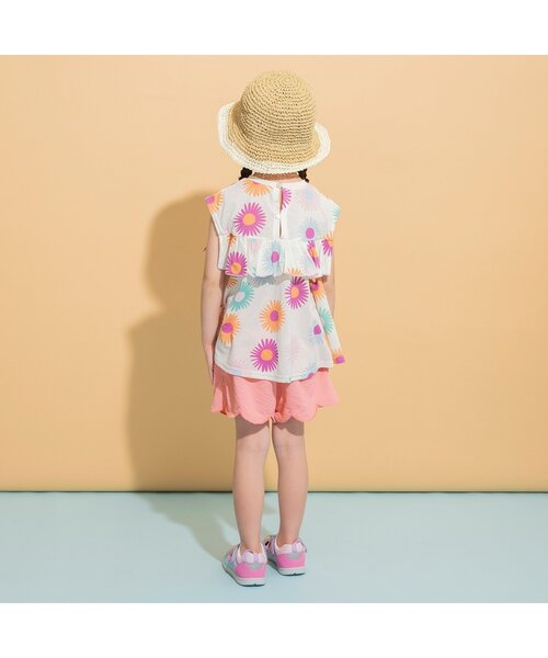 BREEZE(ブリーズ)の「【ジュニア対応】水陸両用スカラップショートパンツ(その他パンツ・キッズ・チャコール/ピンク/ブルー/アイボリー・80/90/110/130/140/120/100)」の8枚目の写真