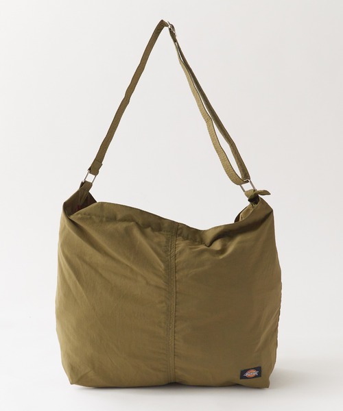 Dickies(ディッキーズ)の「Dickies/ディッキーズ DK WORKERS NYLON SHOULDER BAG ショルダーバック(ショルダーバッグ・メンズ・ブラック/カーキ・FREE)」の1枚目の写真