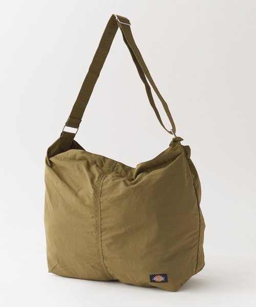 Dickies(ディッキーズ)の「Dickies/ディッキーズ DK WORKERS NYLON SHOULDER BAG ショルダーバック(ショルダーバッグ・メンズ・ブラック/カーキ・FREE)」の4枚目の写真