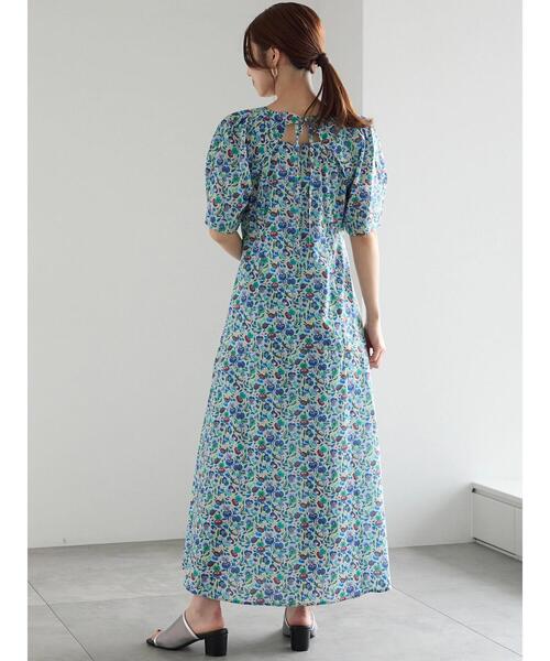 Te chichi（テチチ）の「【LIBERTY】フレアーワンピース《2025summer catalog item》（ワンピース・レディース・ベージュ/グリーン・F）」の9枚目の写真