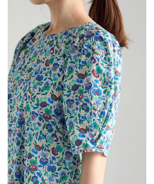 Te chichi（テチチ）の「【LIBERTY】フレアーワンピース《2025summer catalog item》（ワンピース・レディース・ベージュ/グリーン・F）」の12枚目の写真