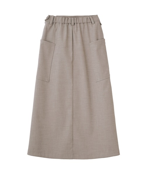 MILKFED.（ミルクフェド）の「FLARED CARGO SKIRT（スカート・レディース・グレー/ブラック/ベージュ・ONE SIZE）」の16枚目の写真