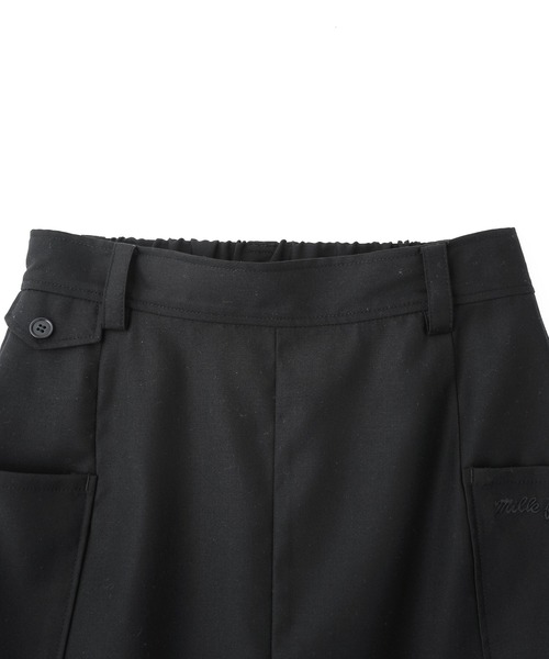 MILKFED.（ミルクフェド）の「FLARED CARGO SKIRT（スカート・レディース・グレー/ブラック/ベージュ・ONE SIZE）」の17枚目の写真
