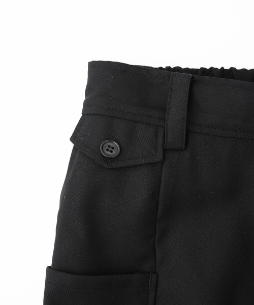 MILKFED.（ミルクフェド）の「FLARED CARGO SKIRT（スカート・レディース・グレー/ブラック/ベージュ・ONE SIZE）」の18枚目の写真