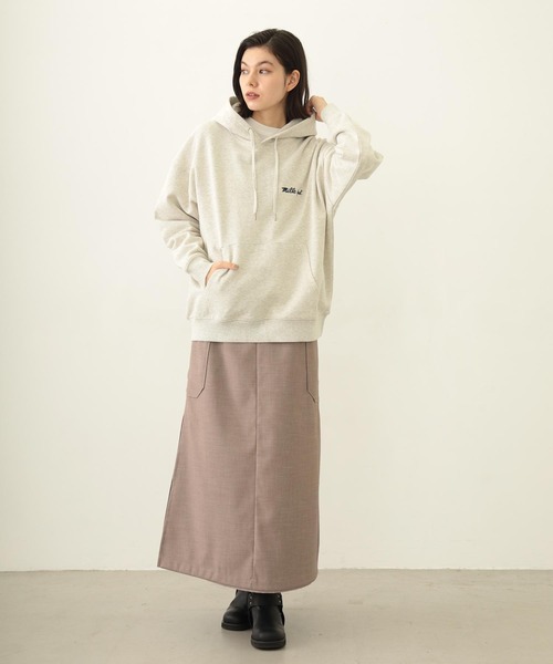 MILKFED.（ミルクフェド）の「FLARED CARGO SKIRT（スカート・レディース・グレー/ブラック/ベージュ・ONE SIZE）」の7枚目の写真
