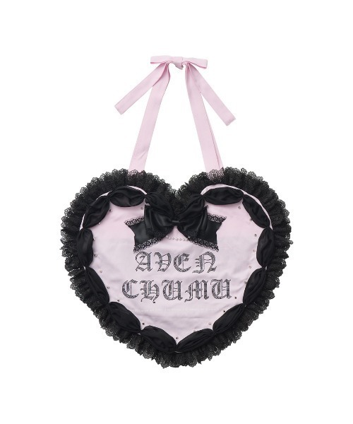 バッグ AVENCHUMU Love heart's cake tote bag Love heart's cake tote bag – AVENCHUMU （アバンチュウム）