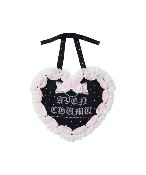 AVENCHUMU(アバンチュウム)の「Love heart's cake tote bag(トートバッグ・レディース・ピンク/ブラック/レオパード/ピンク系その他/ブラック×ホワイト/ドット/その他1・FREE)」の18枚目の写真